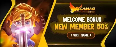 Bonus Spesial Member Baru 50% promotion
